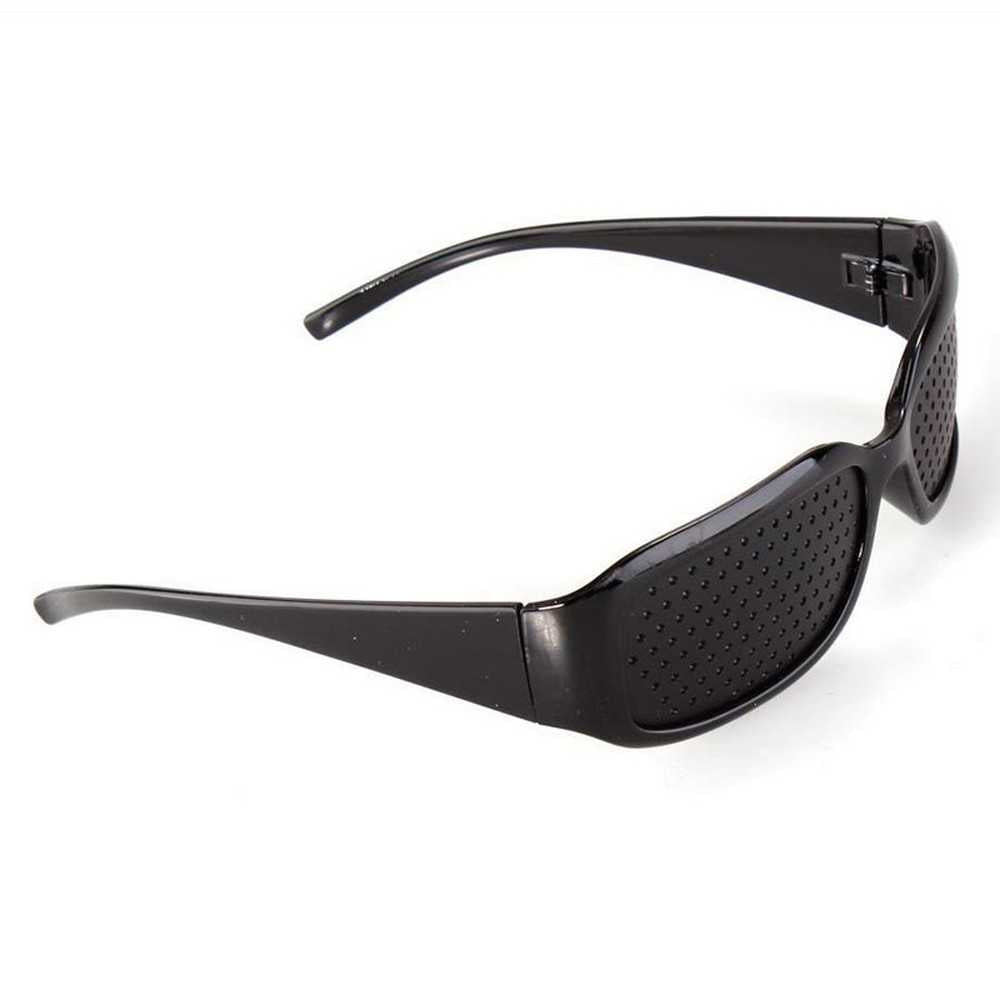 Gafas Reticulares Agujeros Pinhole Estenopeicas Rejilla Negras Cataratas Miopia