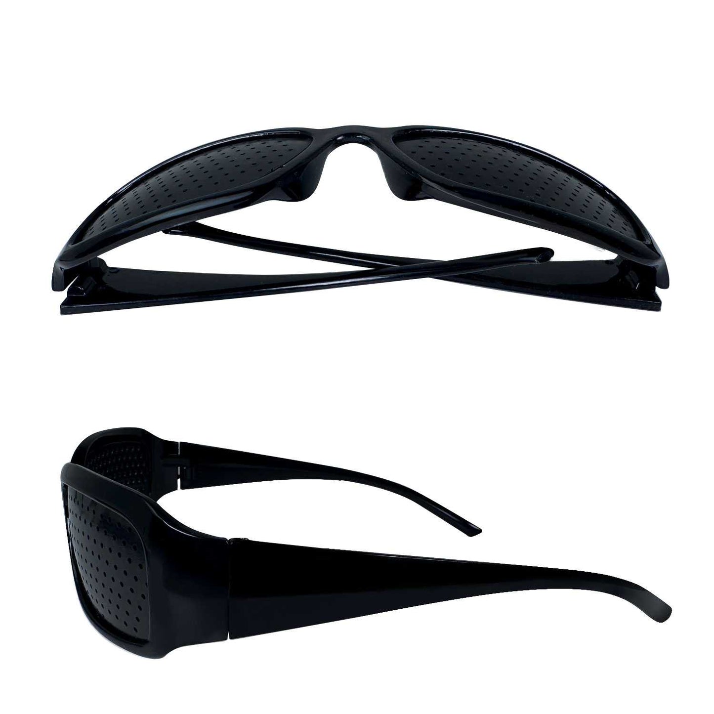 Gafas Reticulares Agujeros Pinhole Estenopeicas Rejilla Negras Cataratas Miopia
