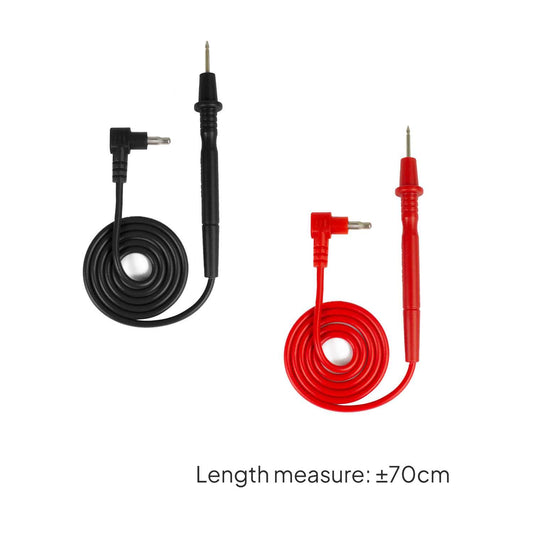 Polimetro Digital Multimetro Profesional Tester Voltimeter Medidor Tension AC DC Multimetro Voltimetro Medidor de Corriente con Pantalla Iluminada