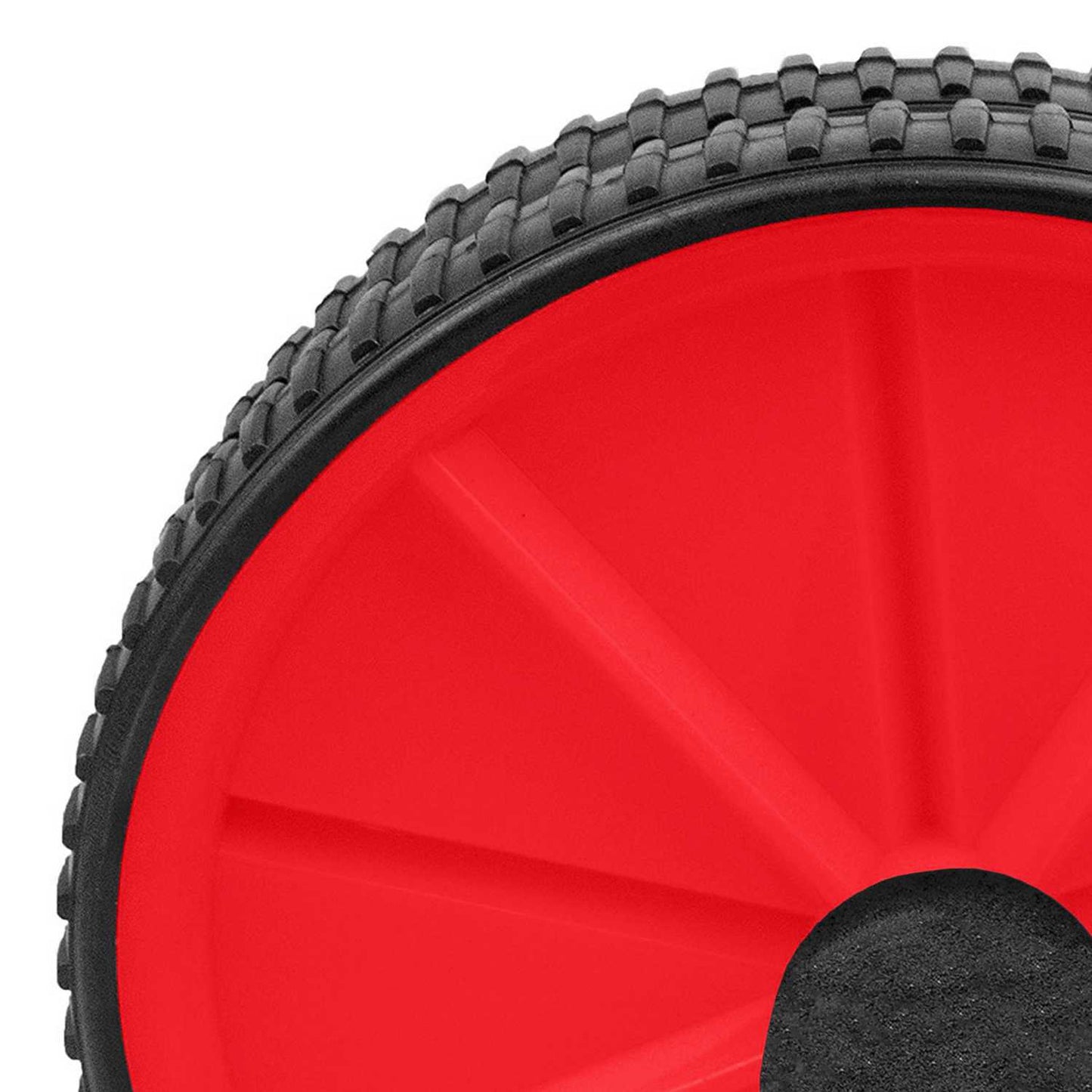 Rueda Abdominal Ab Wheel Abdominales Roller Gimnasio en Casa con Alfombra Rojo
