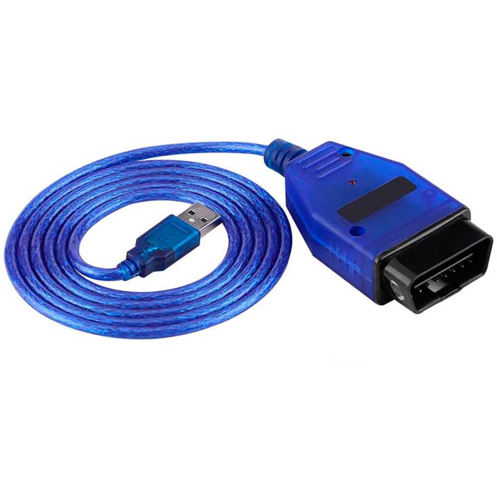 Cable USB de Diagnóstico Azul Análisis Escaneo Escaner Diagnosis para Ver Escanear Códigos Motor Coches Hasta 2004