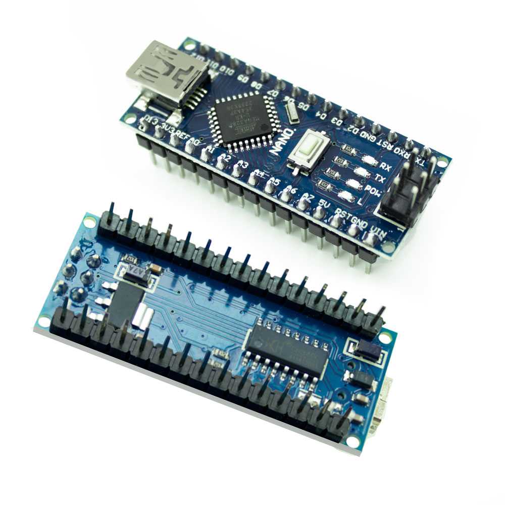 Nano V3.0 Controller Board Atmega328P CH340G Soldado 100% Compatible Arduin Nano USB Driver