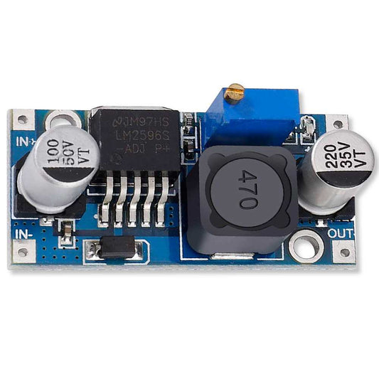 Módulo Regulador Voltaje LM2596S Reductor Tensión Paso de la Fuente Alimentación CC-DC Step Down 3.2-40V a 1.25-35V