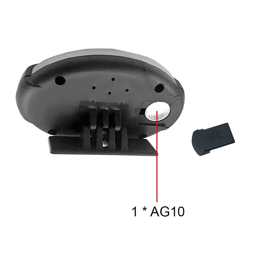 Reloj digital con soporte adhesivo para casa coche Fecha hora alarma Cronometro