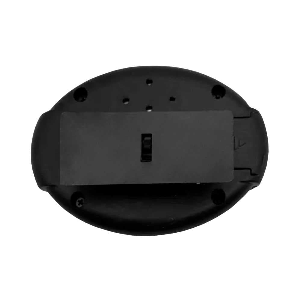 Reloj digital con soporte adhesivo para casa coche Fecha hora alarma Cronometro