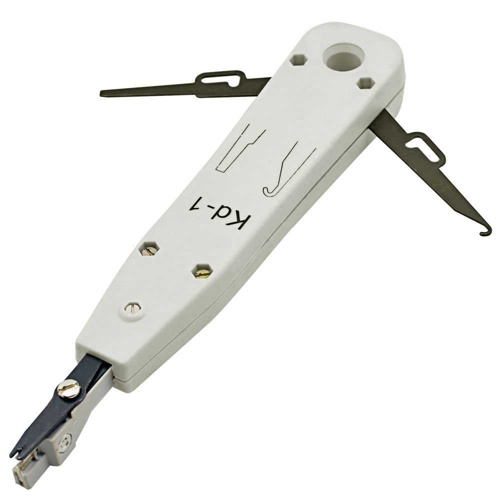 Crimpadora de impacto LSA para cables red ethernet RJ45