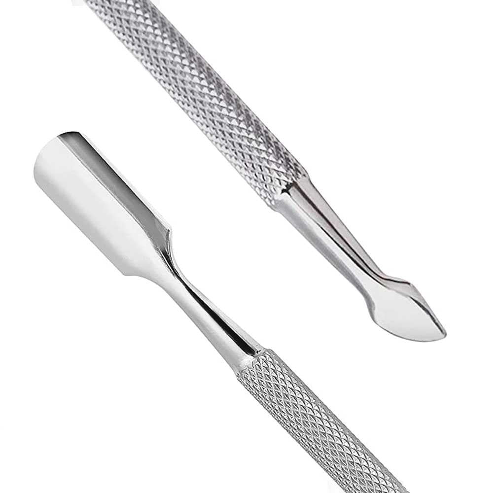 Limpia Cuticulas Uñas Remueve Raspador Empujador Cuchara Manicura Cutícula