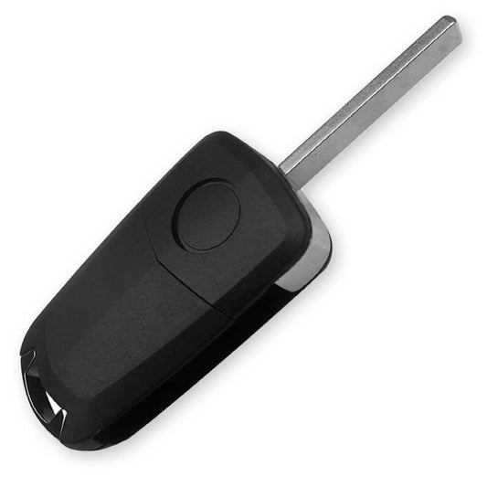 Carcasa Mando Llave 2 Botones para Coches Opel Inalambrico Wireless Negro New