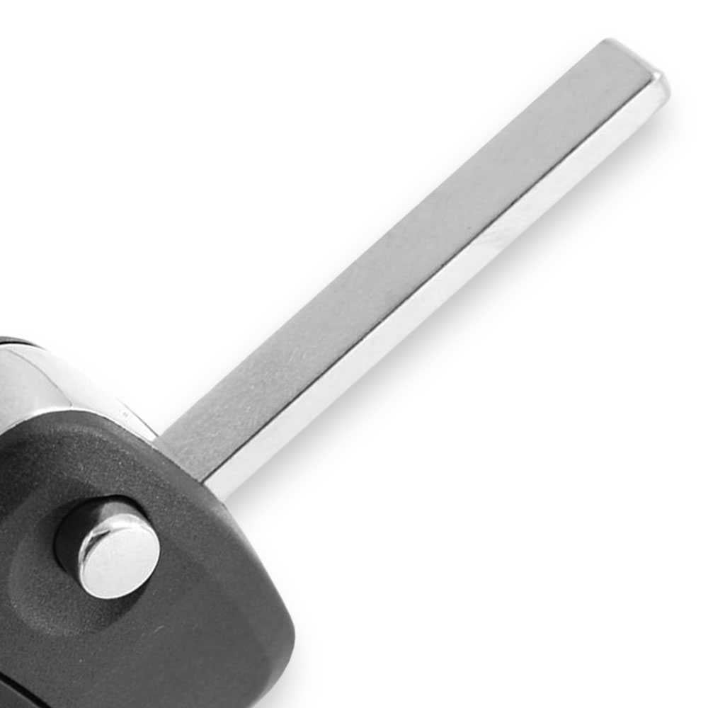 Carcasa Mando Llave 2 Botones para Coches Opel Inalambrico Wireless Negro New