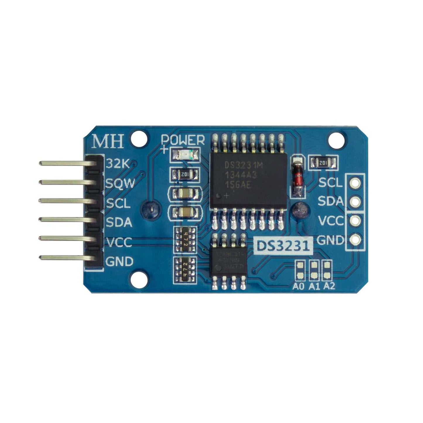Módulo Reloj de Precisión en Tiempo Real DS3231M I2C Real Time Clock RTC Memoria AT24C32 pila Incluída