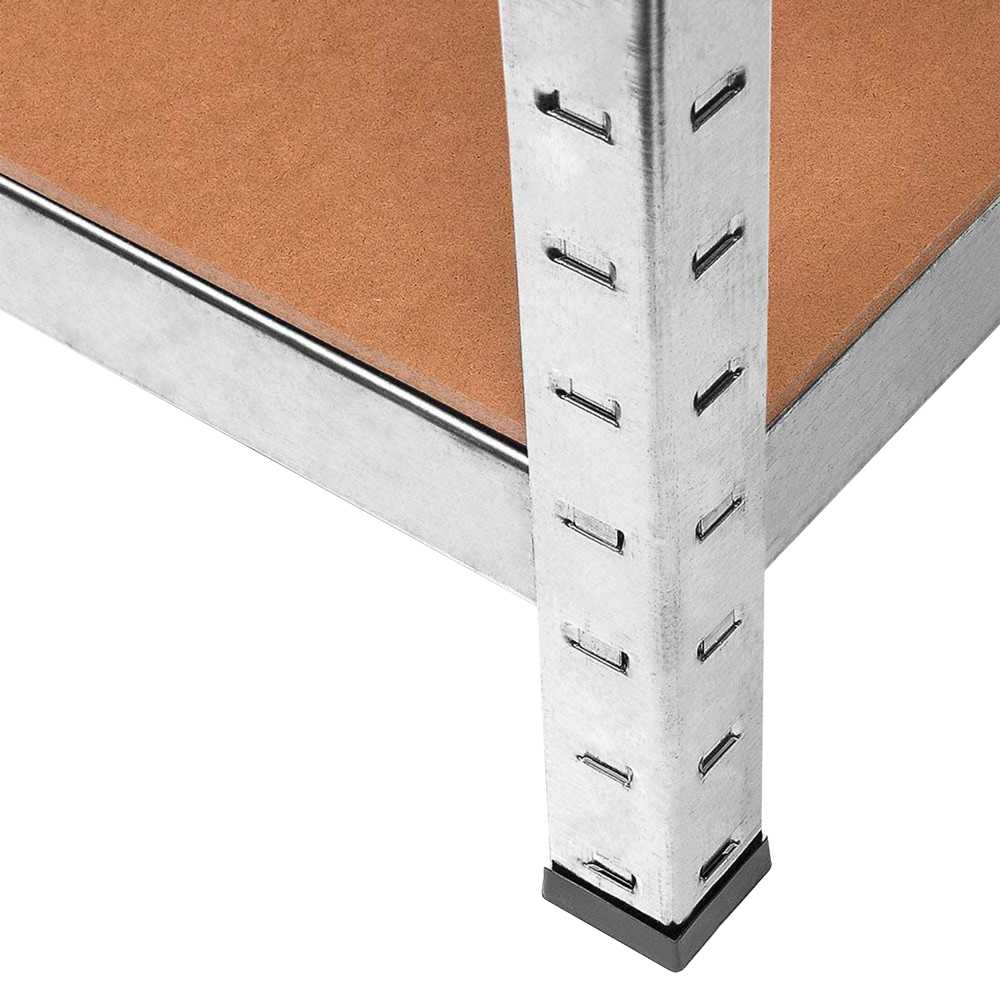 Estanteria Metalica Galvanizada Soporta hasta 875kg 5 Baldas 180 x 90 x 40cm Ideal Garaje