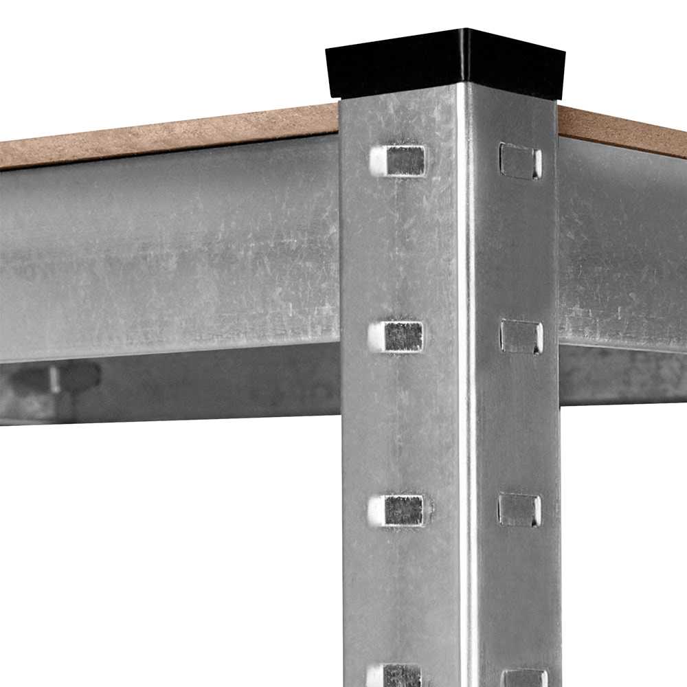 Estanteria Metalica Galvanizada Soporta hasta 875kg 5 Baldas 180 x 90 x 40cm Ideal Garaje