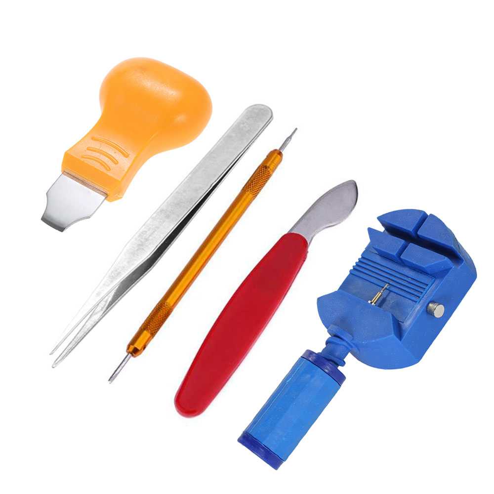 Kit de 13 Herramientas 144 Piezas para Reloj Estuche Negro