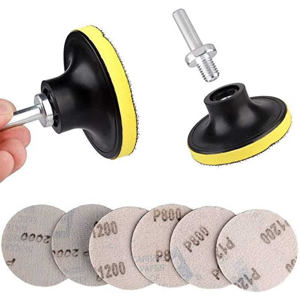 Kit Profesional de Pulido Faros Autos Resturacion Lija Esponja Pulimento Reparacion Restauracion para Coche Automovil