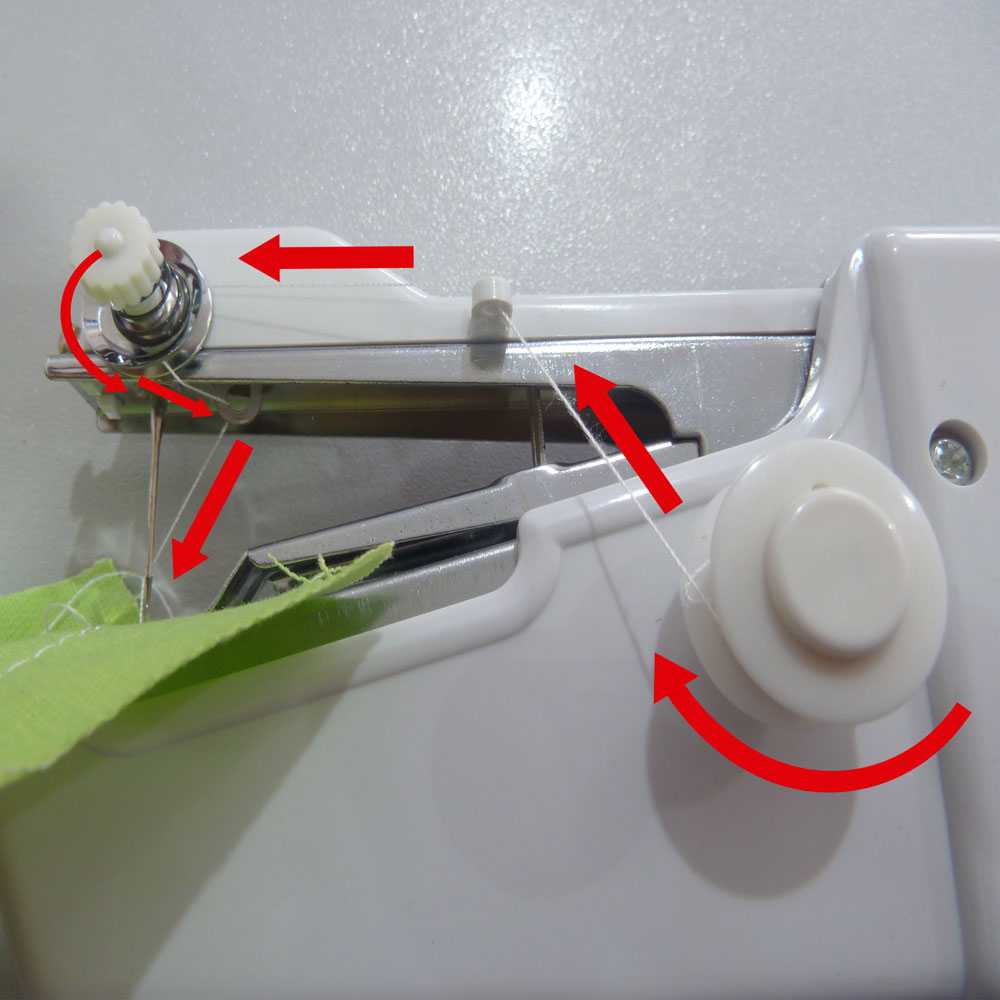 Máquina de Coser Cosido Tela Portatil AA 4Pilas o Alimentacion DC 6V para Cosido