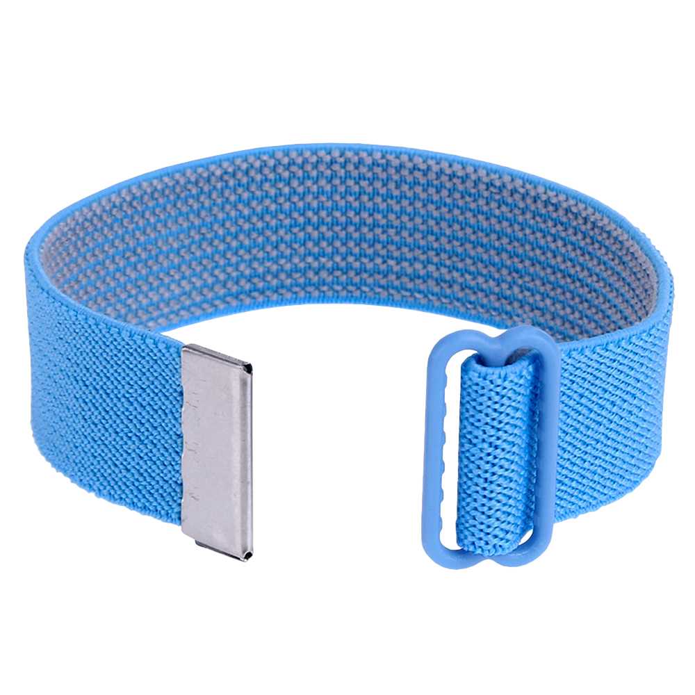 Pulsera Anti Estatica Ajustable sin Cables Wireless Aislante Electronica Azul