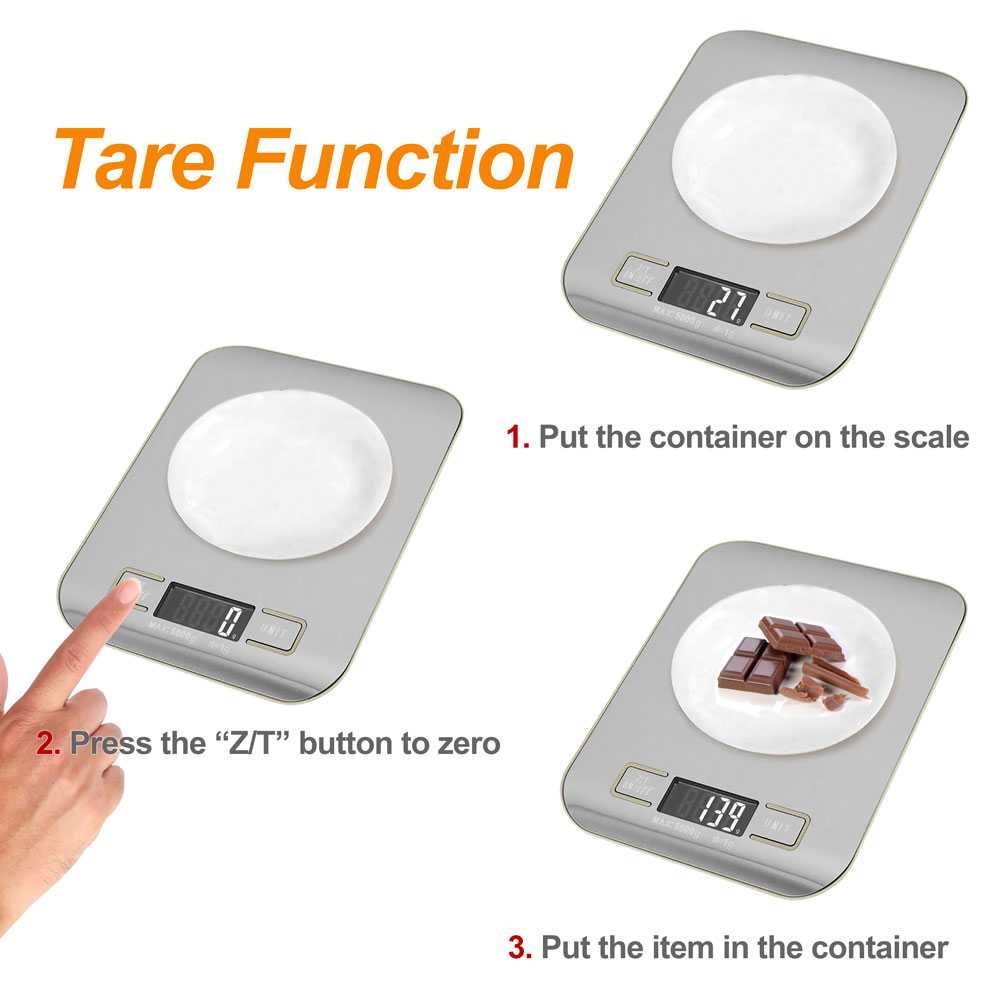 Bascula de Cocina Digital Peso Electronico de Precision LCD Pesa 5gr a 5 Kg Gris