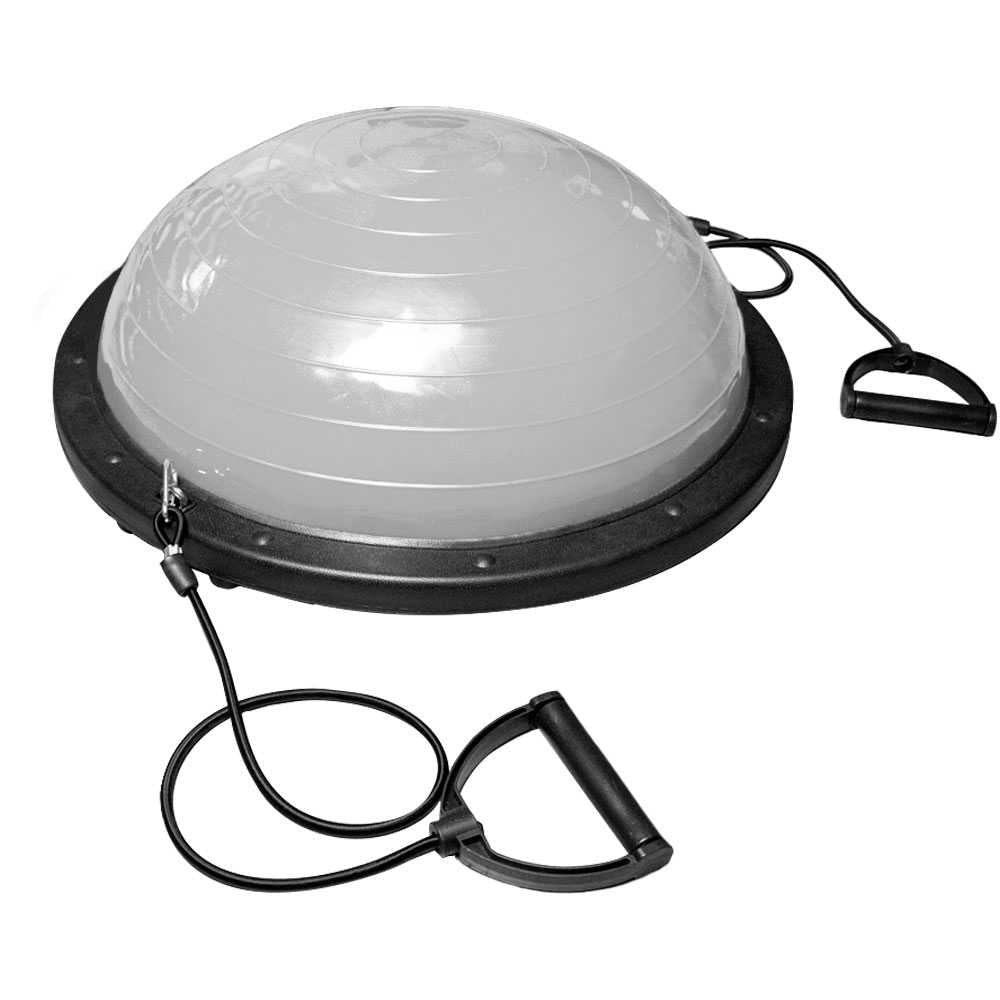 Entrenador de Equilibrio 58cm Gris Bos Balance Trainer Fitball Pelota de Gimnasia Pilates Up con Inflador Unisex Adulto