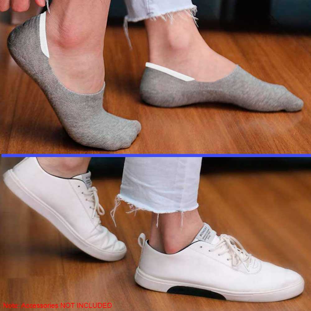 Paquete 5 Pares de Calcetines Invisibles Talla 36-44 GF80794 Gris/Blanco Lisos Hombre Mujer Unisex Suaves Ligeros