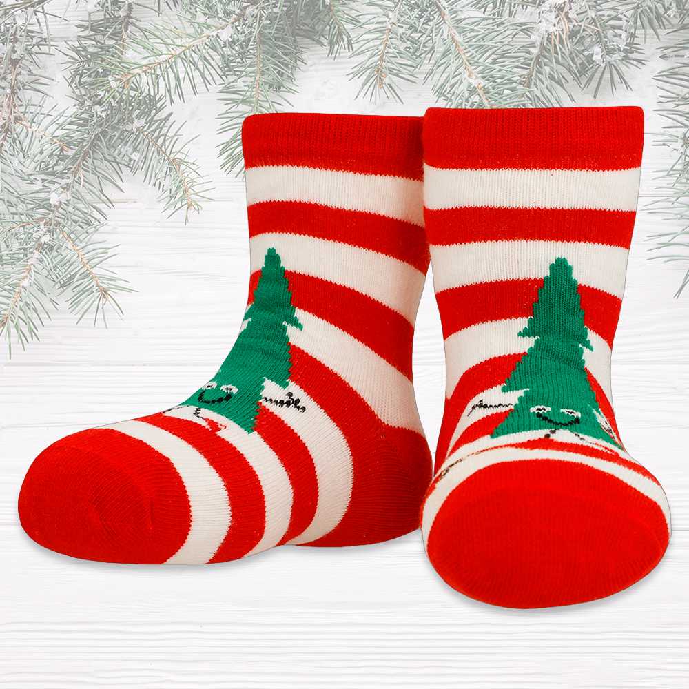 Paquete 5 Pares de Calcetines Estilo Navideños Cortos Ped Low Cut Tobilleros para Niños Niñas de 3-5 años M Navidad