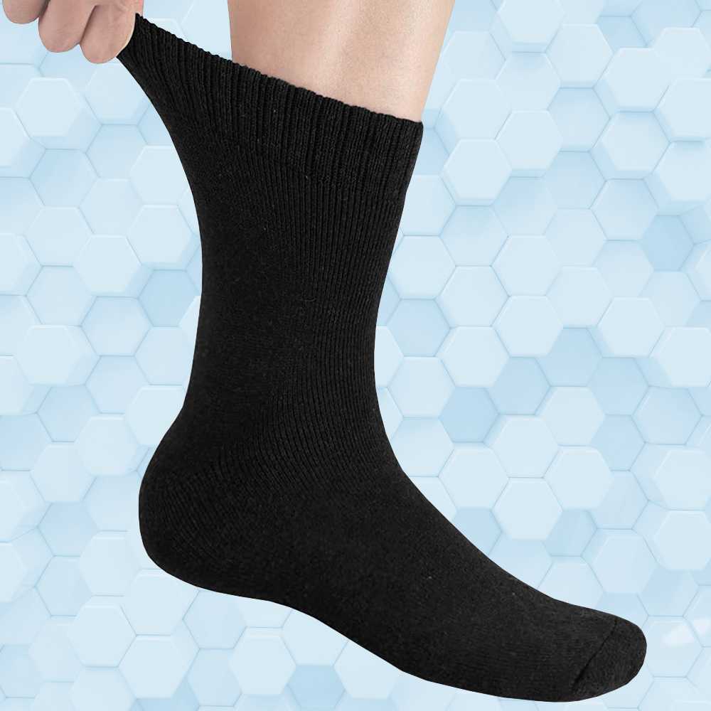 Evanka Paquete 4 Pares de Calcetines Algodón Talla 40-45 Colores Lisos Hombre Mujer Unisex Suaves Elasticos Ligeros