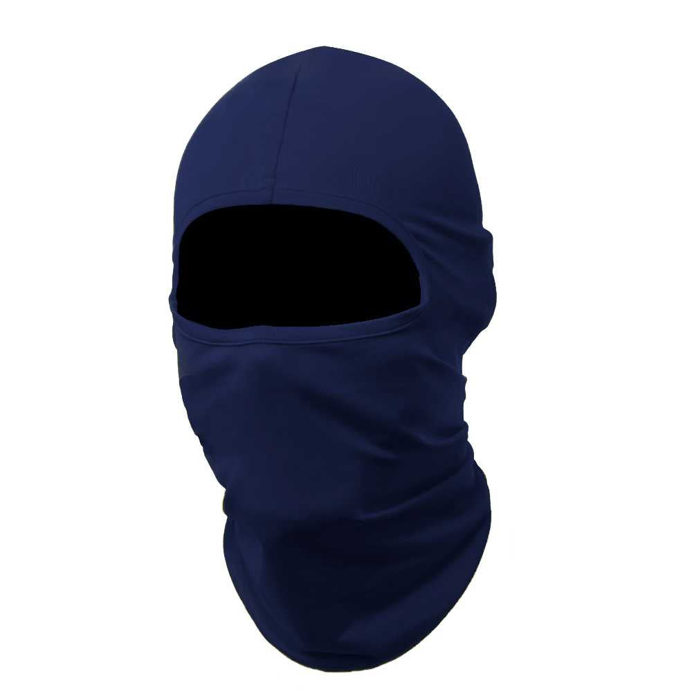 Pasamontañas Bufanda Protector UV Azul Marino para Deportes al Aire Libre Esqui Dias Frios Invierno Airsoft Paintball