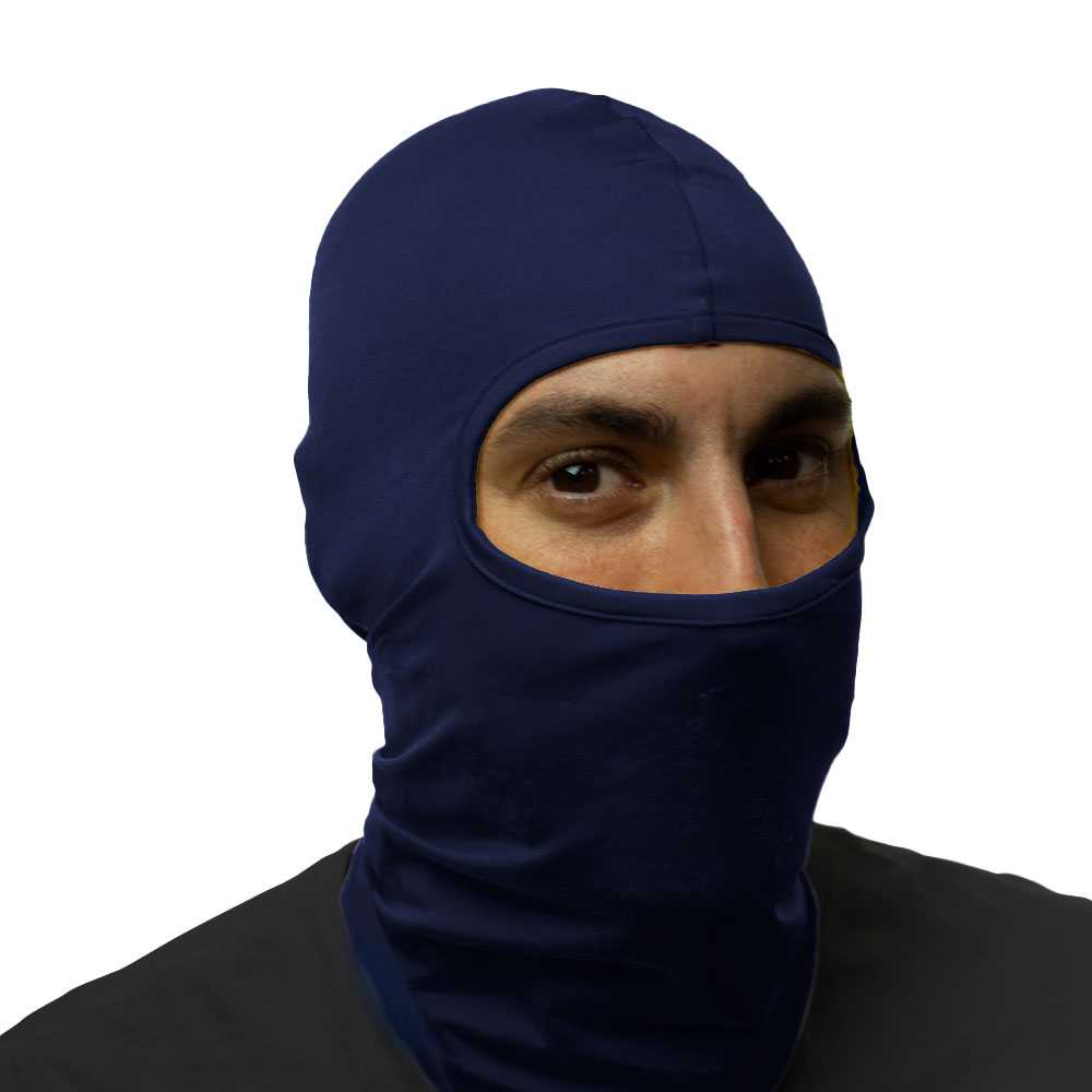 Pasamontañas Bufanda Protector UV Azul Marino para Deportes al Aire Libre Esqui Dias Frios Invierno Airsoft Paintball