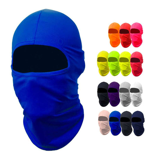 Pasamontañas Bufanda Protector UV Azul para Deportes al Aire Libre Esqui Dias Frios Invierno Airsoft Paintball