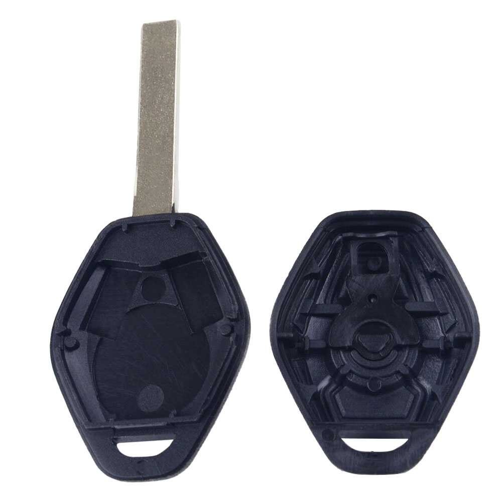 Carcasa Llave de Mando 3 Botones Compatible con BMW 1 3 5 6 7 Series X3 X5 Z3 Z4 E81 E46 E39 E60 E61 E63 E64 E38 E83 E53 E36/7 E36/8 E85 E86