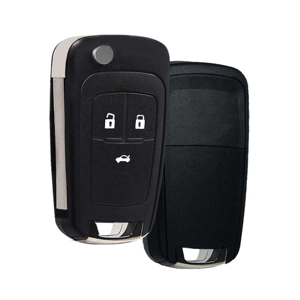 Carcasa Llave de Mando 3 Botones Compatible con Opel Astra Insignia Zafira