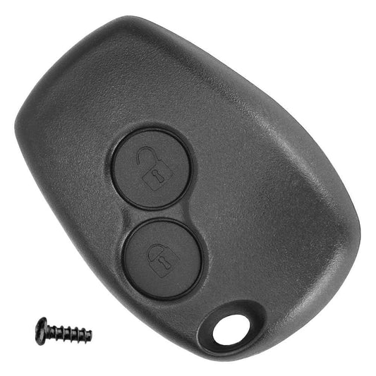 Carcasa Llave de Mando 2 Botones Compatible con Dacia Logan Sandero Duster Lodgy