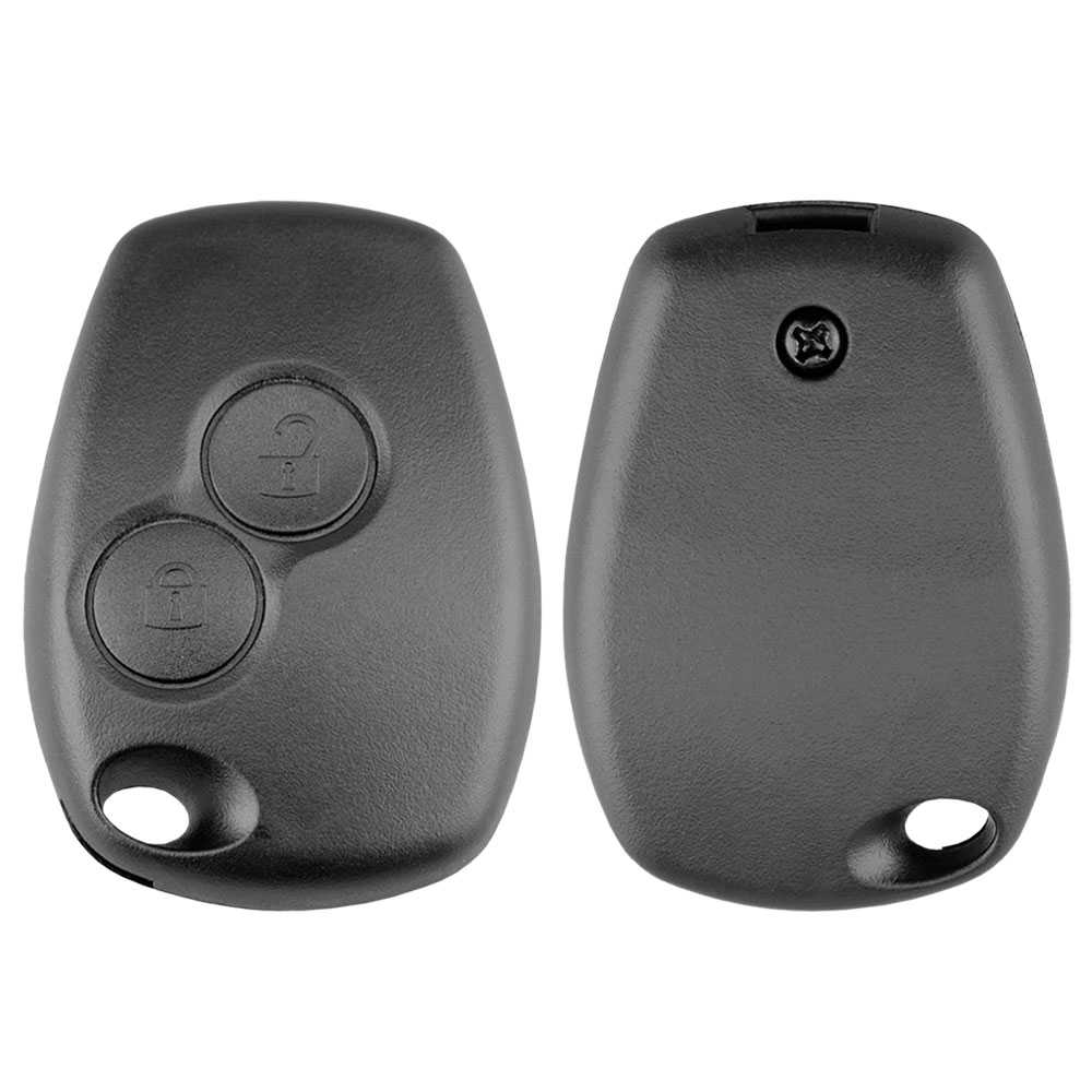 Carcasa Llave de Mando 2 Botones Compatible con Dacia Logan Sandero Duster Lodgy
