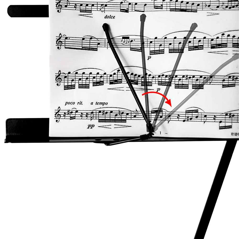 Atril Musica, Tripode, Atril Partituras, Soporte Portatil, Atril Plegable con Bolsa de Transporte, Orquesta, Faristol