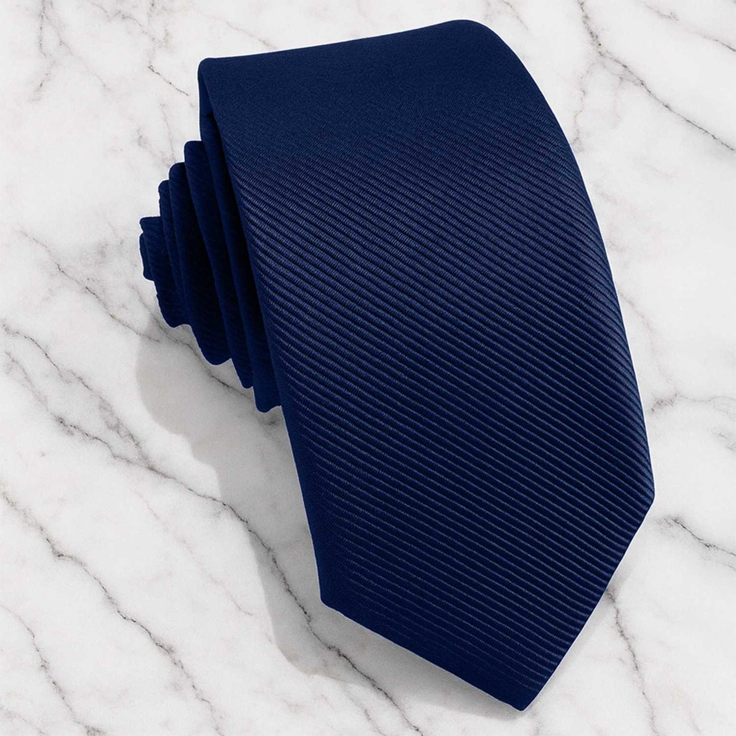 OcioDual Corbata Azul Marino, Corbata Hombre, Clásica, Elegante para Celebraciones, Eventos, Corbatas Bodas, Fiestas,