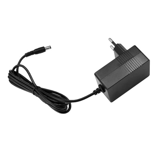 Adaptador de Corriente 12V 2A Conector DC 5.5mm, Fuente de Alimentación jack de conexión 5,5mm Exterior y 2,5mm Interno, Input 100-240V~50/60Hz 0.8A Max, Output 12V~2.0A