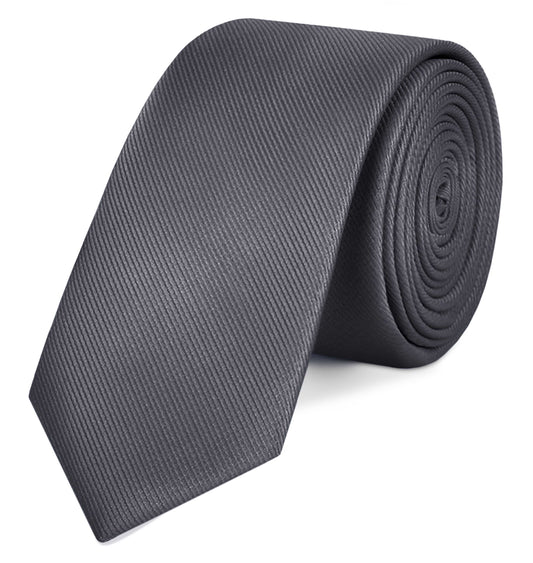 Corbata Gris Clásica Hecha a mano, Elegante para Celebraciones, Eventos, Bodas, Fiestas y Business, Corbata de Hombre