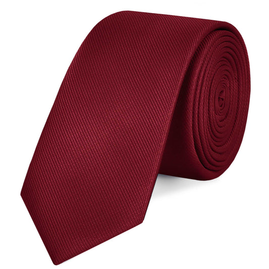 Corbata Burdeos Clásica Hecha a mano, Elegante para Celebraciones, Eventos, Bodas, Fiestas y Business, Corbata de Hombre