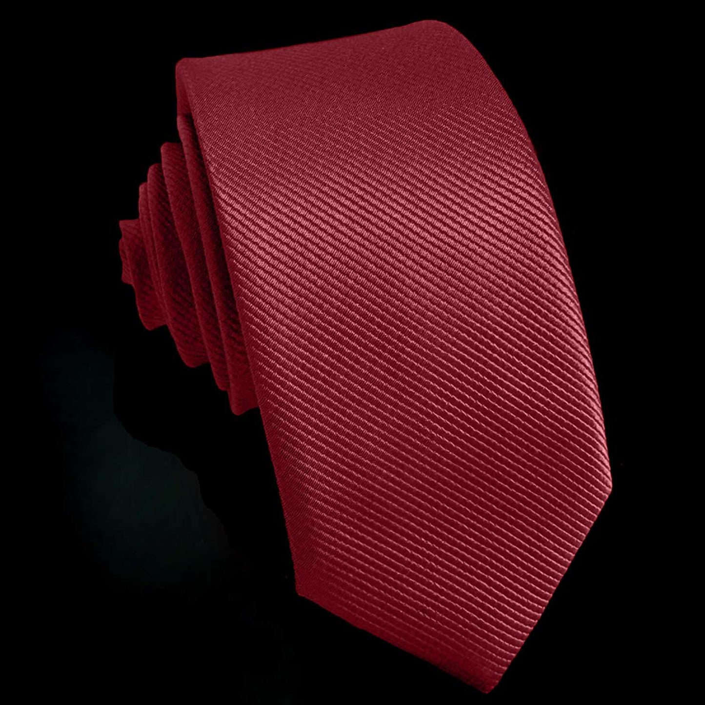 OcioDual Corbata Burdeos Hombre, Corbatas de Hombre Modernas, Corbata Elegante Patrón Diagonal para Traje de Boda, Negocios,