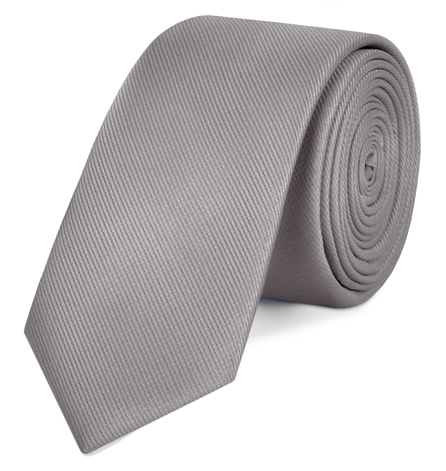 Corbata Gris Claro Clásica Hecha a mano, Elegante para Celebraciones, Eventos, Bodas, Fiestas y Business, Corbata de Hombre