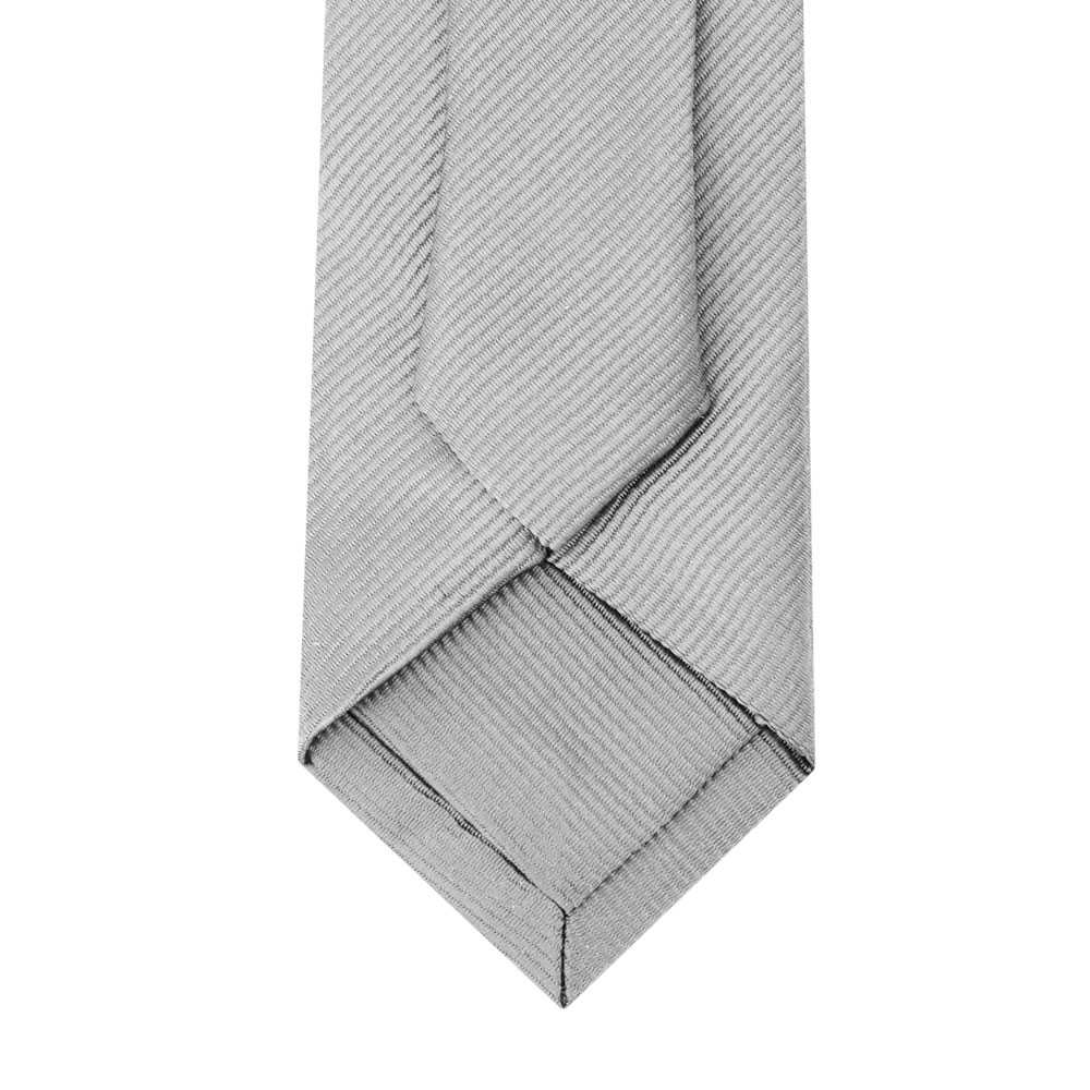 OcioDual Corbata Gris Claro Hombre, Corbatas de Hombre Modernas, Corbata Elegante Patrón Diagonal para Traje de Boda, Negocios,