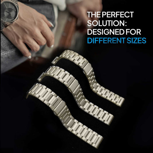 Correa Reloj Correa Metálica Acero Inoxidable Color Oro Blanco 20mm Correa Reloj Inteligente Reloj Hombre Smartwatch Mujer