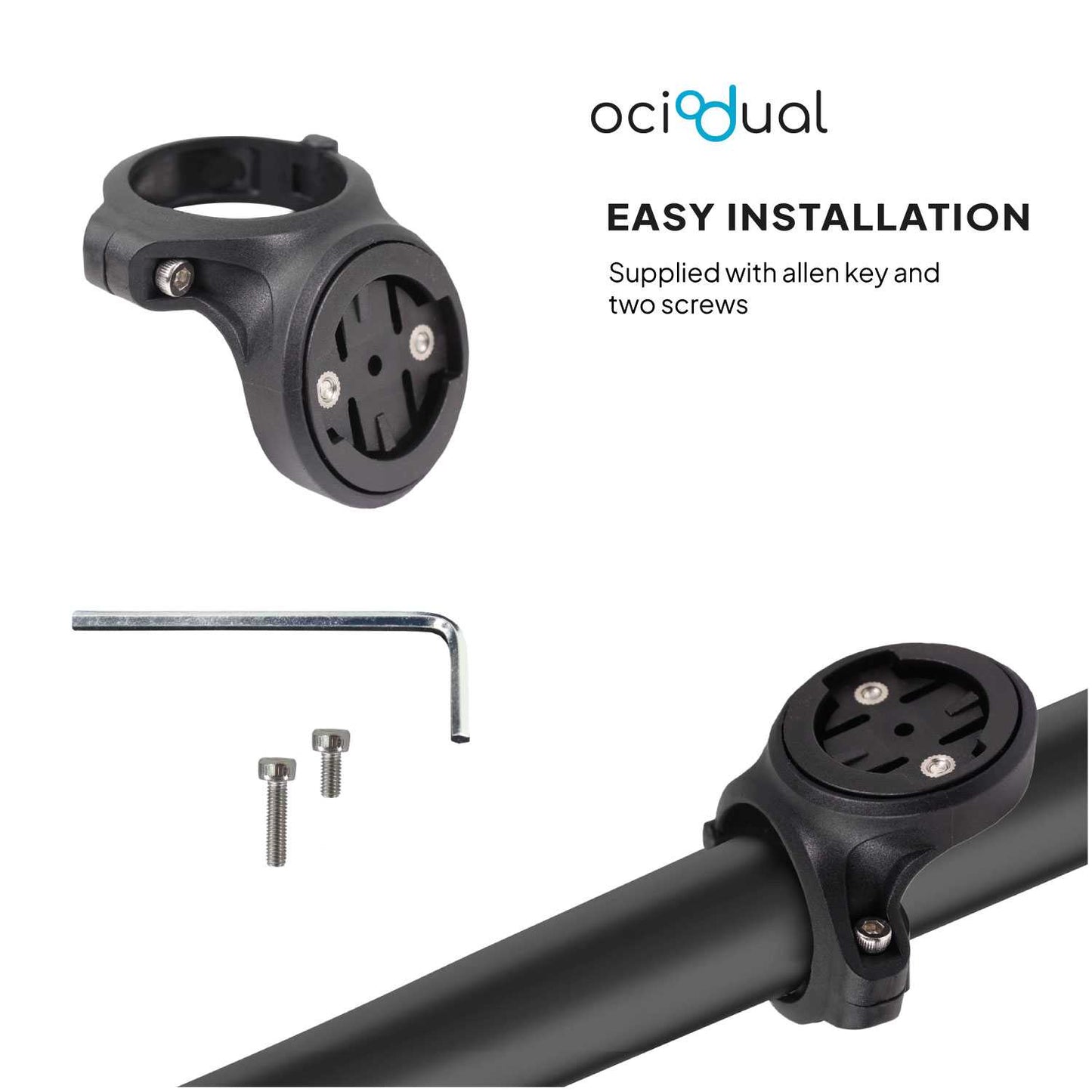 Soporte Edge Compatible con Dispositivos Garmin, Luces Varia RTL510 RTL515 RVR315, Compatible con accesorios GoPro
