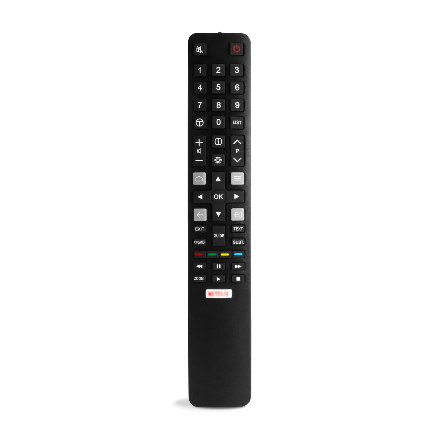 Mando a Distancia RC802N Repuesto Compatible con TCL Thomson Smart TV 4K UHD QLED TV, Mando Universal Compatible con
