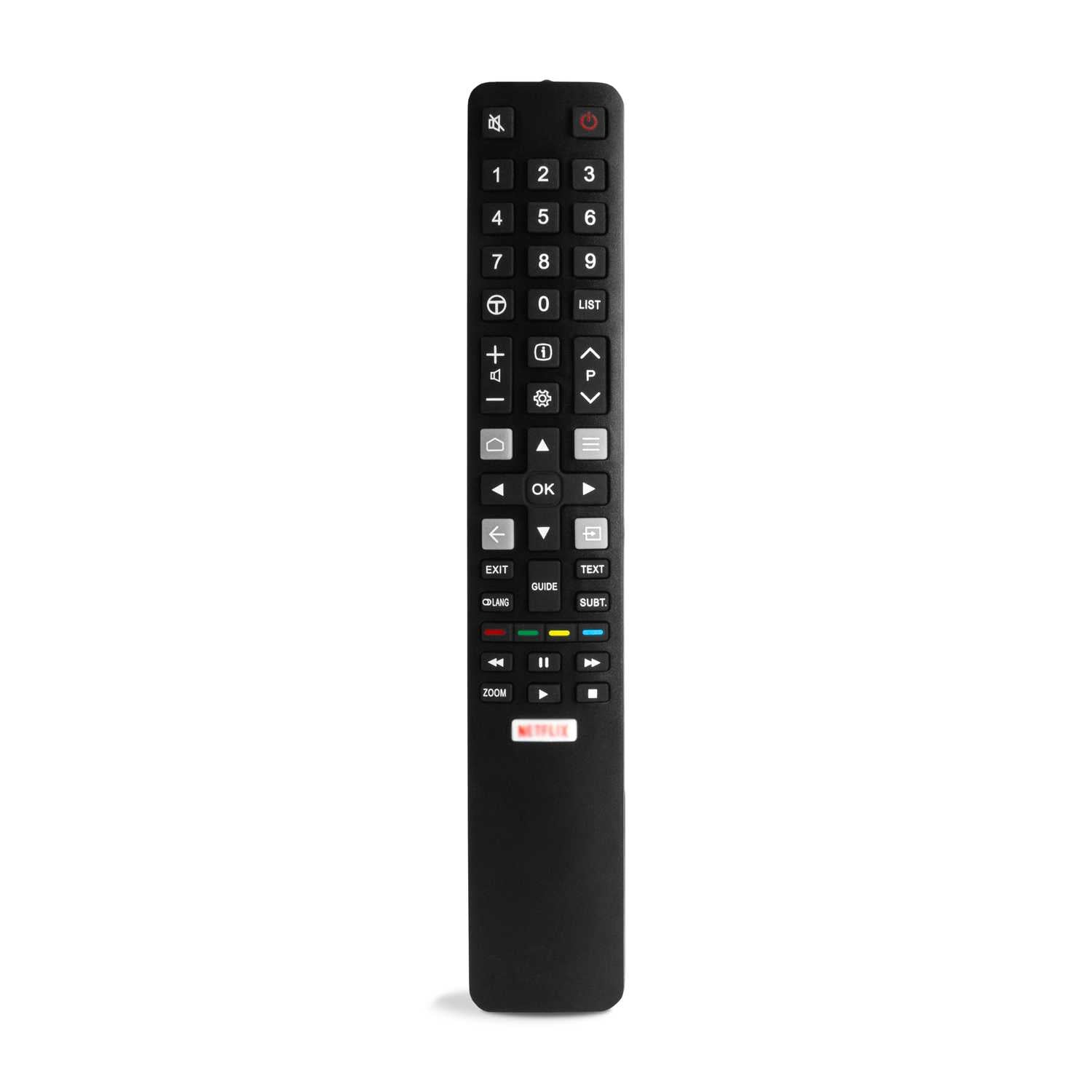 Mando a Distancia RC802N Repuesto Compatible con TCL Thomson Smart TV 4K UHD QLED TV, Mando Universal Compatible con
