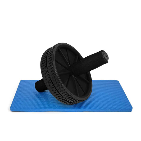 OcioDual Rueda Abdominal, Rodillo Abdominales, Rueda Abdominales con Mango, Ejercicio en Casa, Gym en Casa, Core, Flexibilidad y