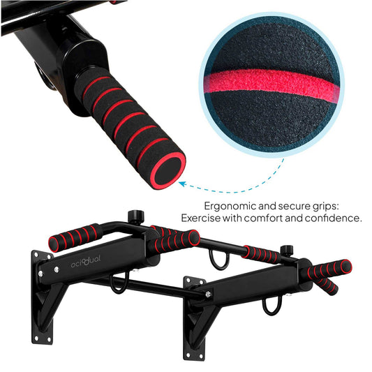 Barra Dominadas Pared Profesional, Multifunción Todo en 1, Dominadas en Casa