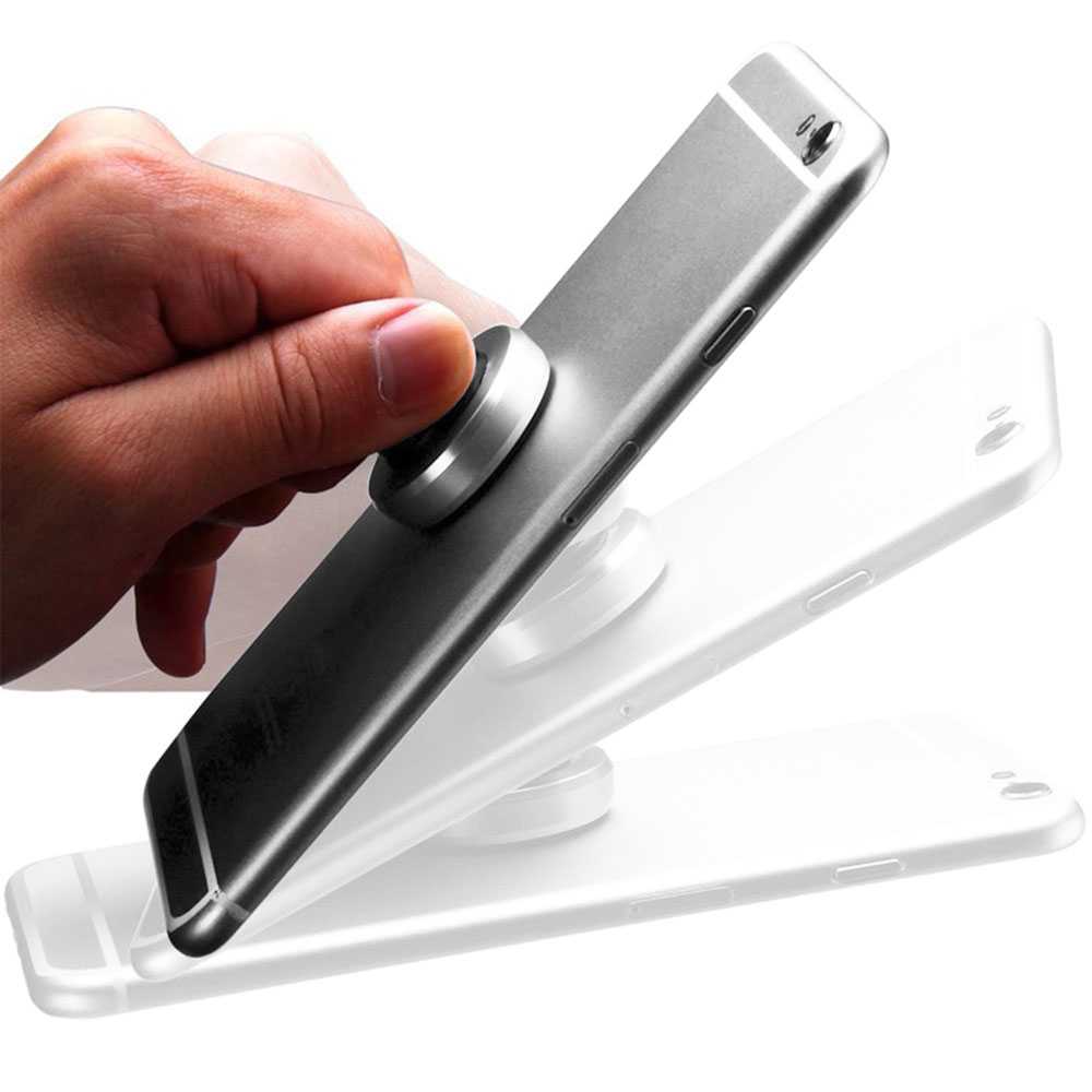 Soporte Magnetico para Rejilla de Coche con Iman Potente Telefono GPS Plata