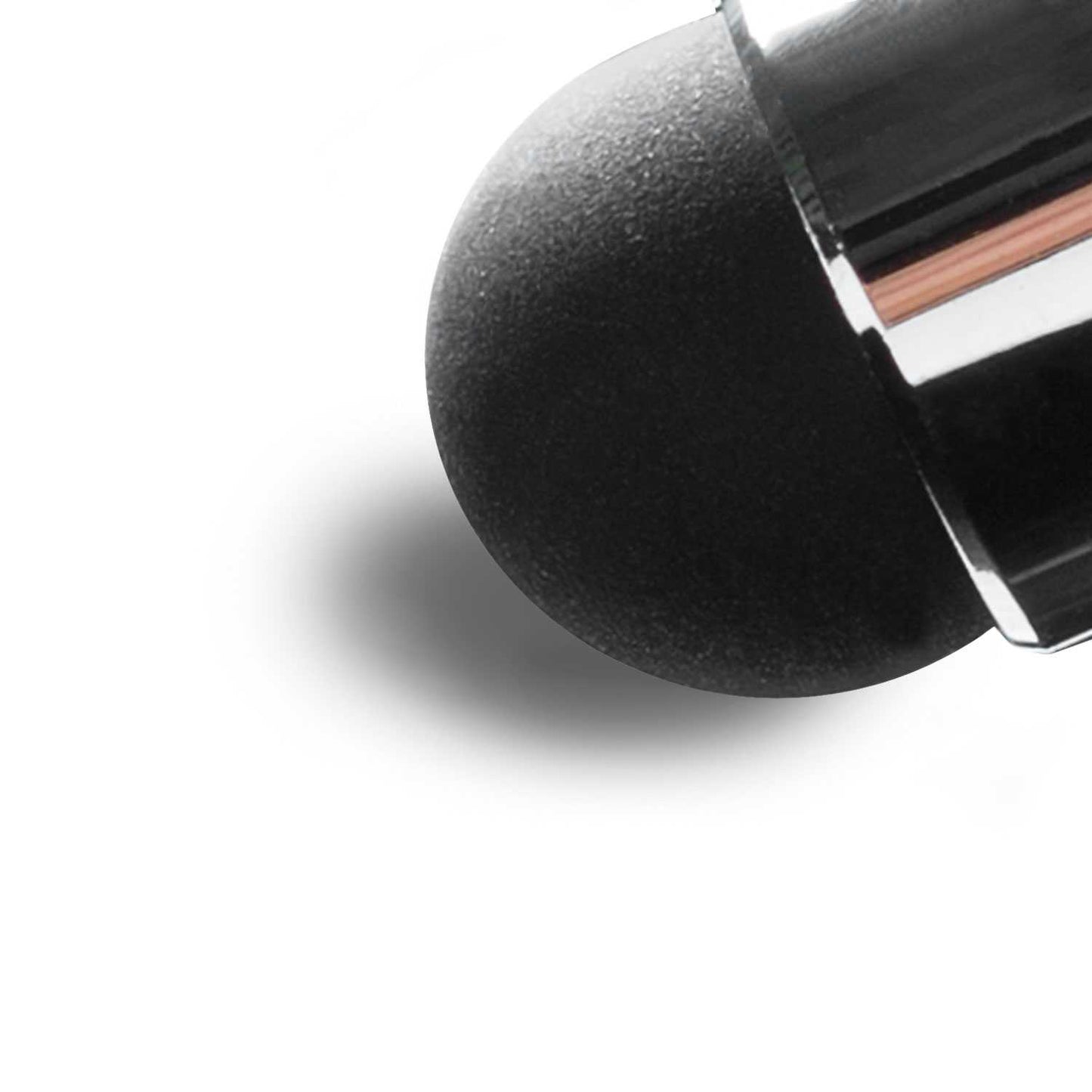 Lápiz para Pantalla Táctil, Lápiz Capacitivo Negro para Tablet/iPad/iPhone/Smartphone/Android/IOS, Bolígrafo Táctil