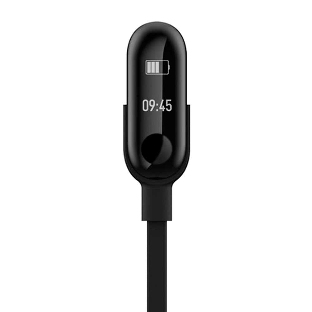Cable USB Cargador y Transferencia de Datos Dock Carga Sincronizacion Negro para Reloj inteligente Xiaomi Mi Band 3