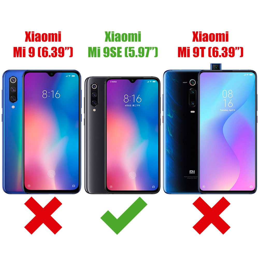 Protector de Pantalla para Xiaomi Mi9 SE Cristal Templado Premium 0,3mm 9H 2.5D